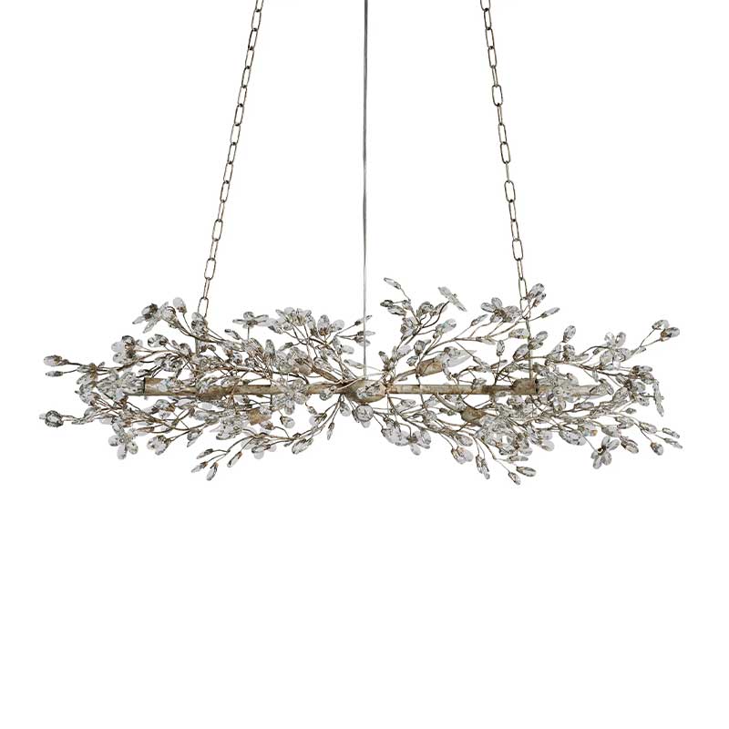 Fiore Linear Chandelier 43"51"68"