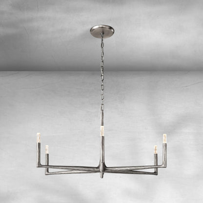 Thalen Forged Round Chandelier 36" 48” 60” 72”