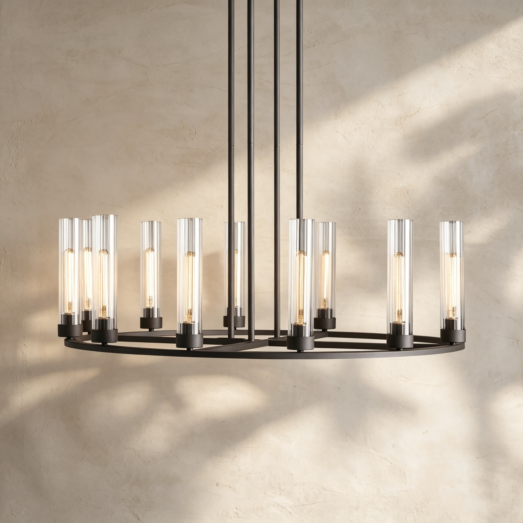 Andreas Round Chandelier 10/12 Light
