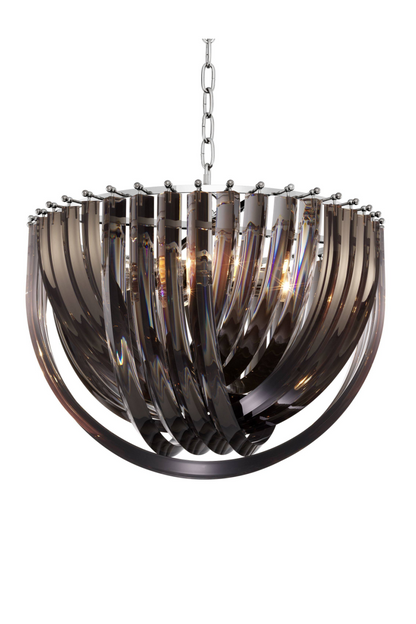 Lucite Loop Chandelier | Murano | OROA TRADE