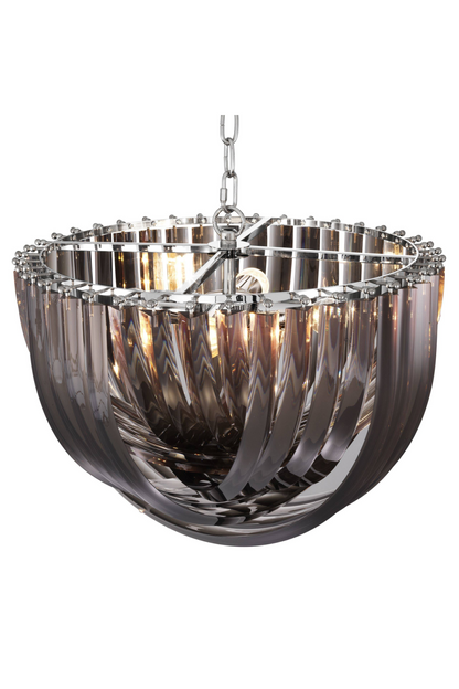 Lucite Loop Chandelier | Murano | OROA TRADE