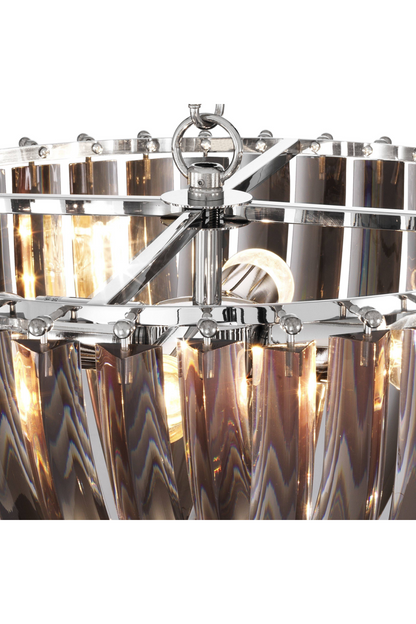 Lucite Loop Chandelier | Murano | OROA TRADE