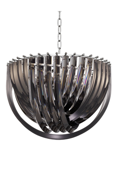 Lucite Loop Chandelier | Murano | OROA TRADE