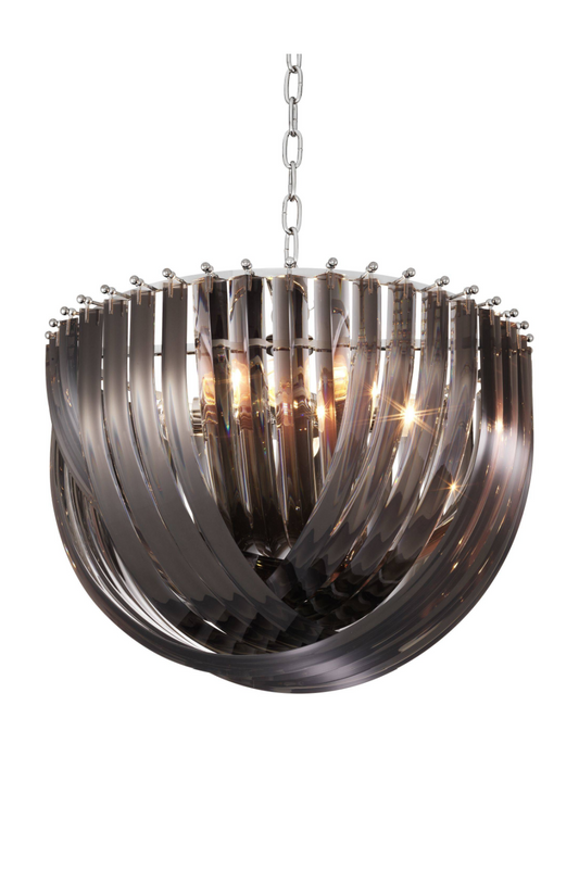 Lucite Loop Chandelier | Eichholtz Murano | OROA TRADE