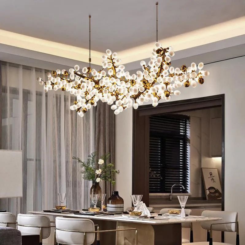 chandelierデスク Pretty Grape Linear Chandelier – Denise Lamp