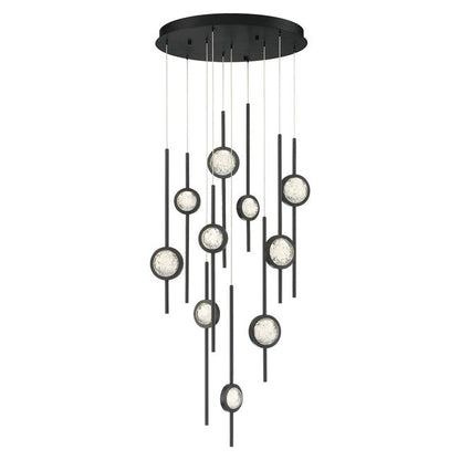 Velveton Seeded Glass Chandelier