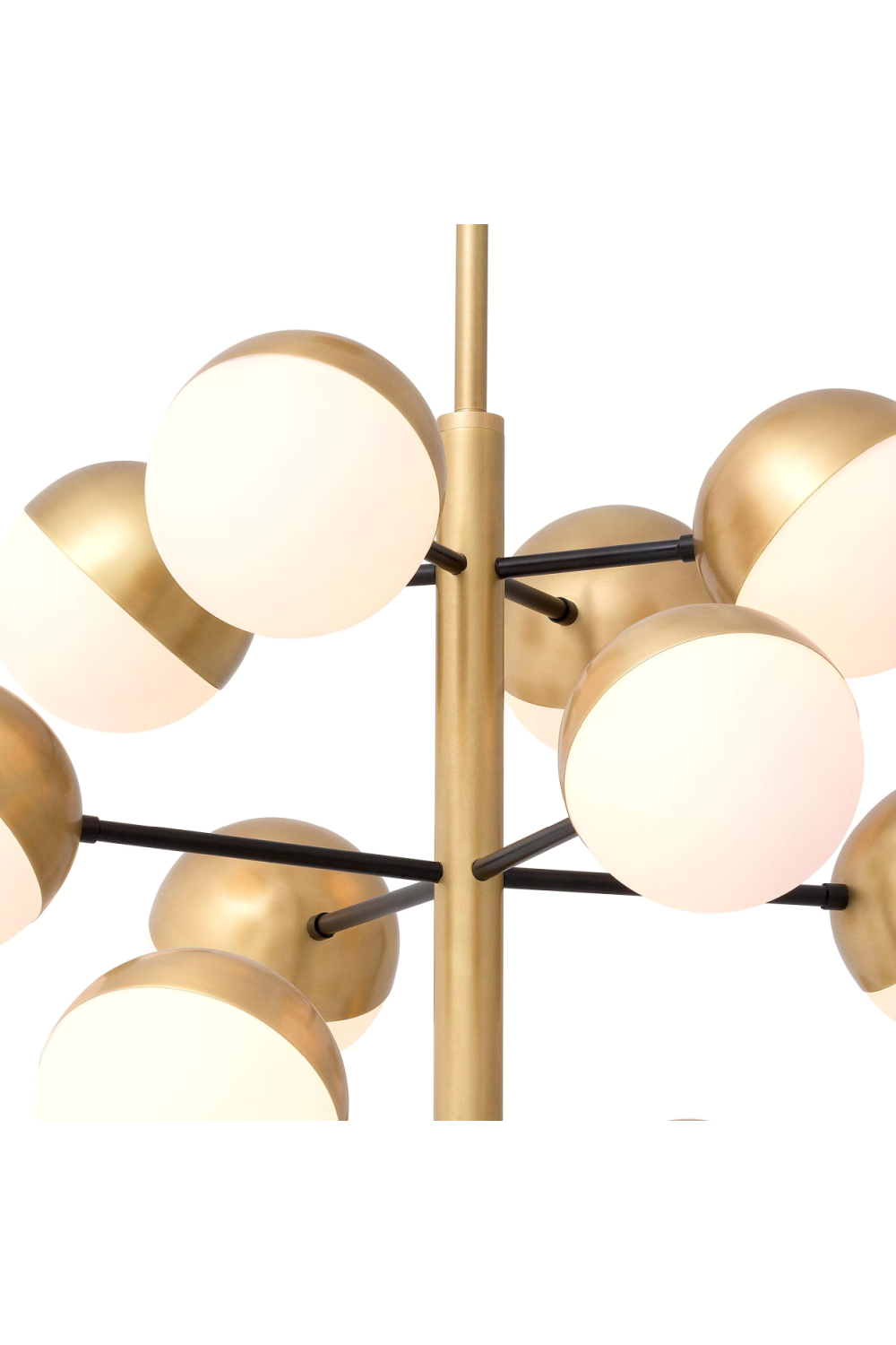Brass Globe Sputnik Chandelier L | Eichholtz Cona | OROA TRADE