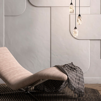 Tobey Alabaster Pendant Lighting, Interior Hanging Chandelier