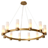 Castro Alabaster Chandelier 53''D