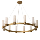 Castro Alabaster Chandelier 53''D