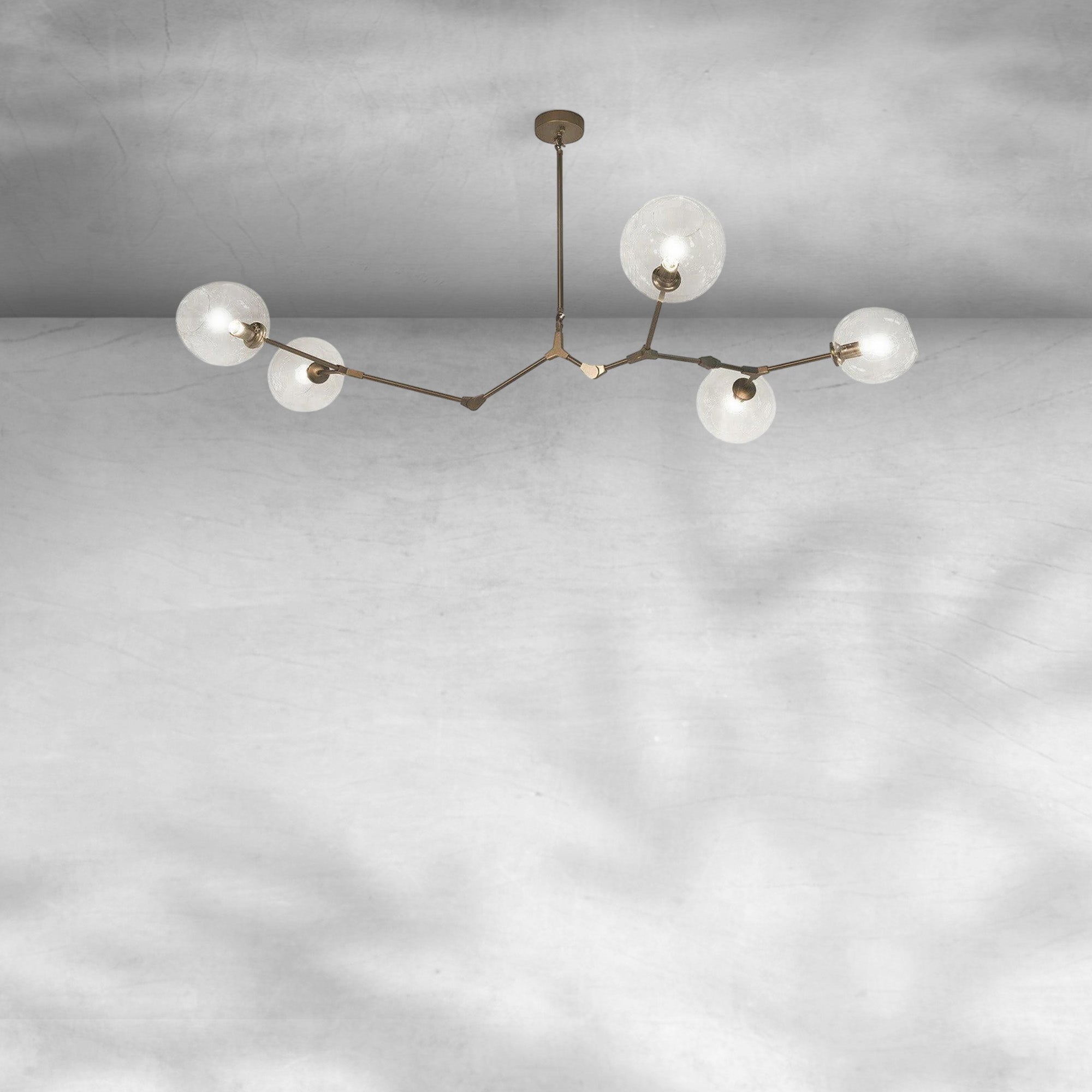 Covington Drop  Globe Branching Bubble Chandelier 30''