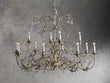 Gothic Claudette 12-Light Round Chandelier