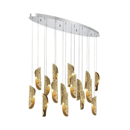 Flare Oval Multi Light Chandelier