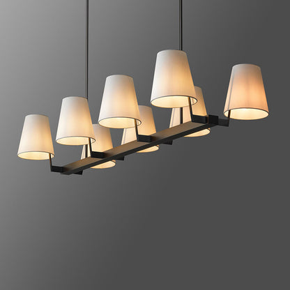 Corniche Circular Linear Chandelier 60'' for dining room & Kitchen