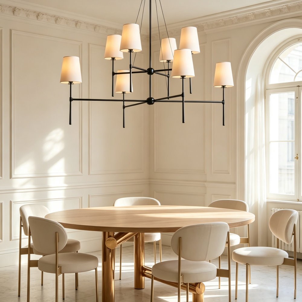 Rhodes 2-Tier Round Chandelier