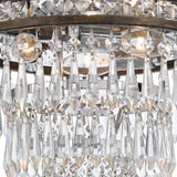 Mersor Flushmount Ceiling Light 12''D 3 Lights