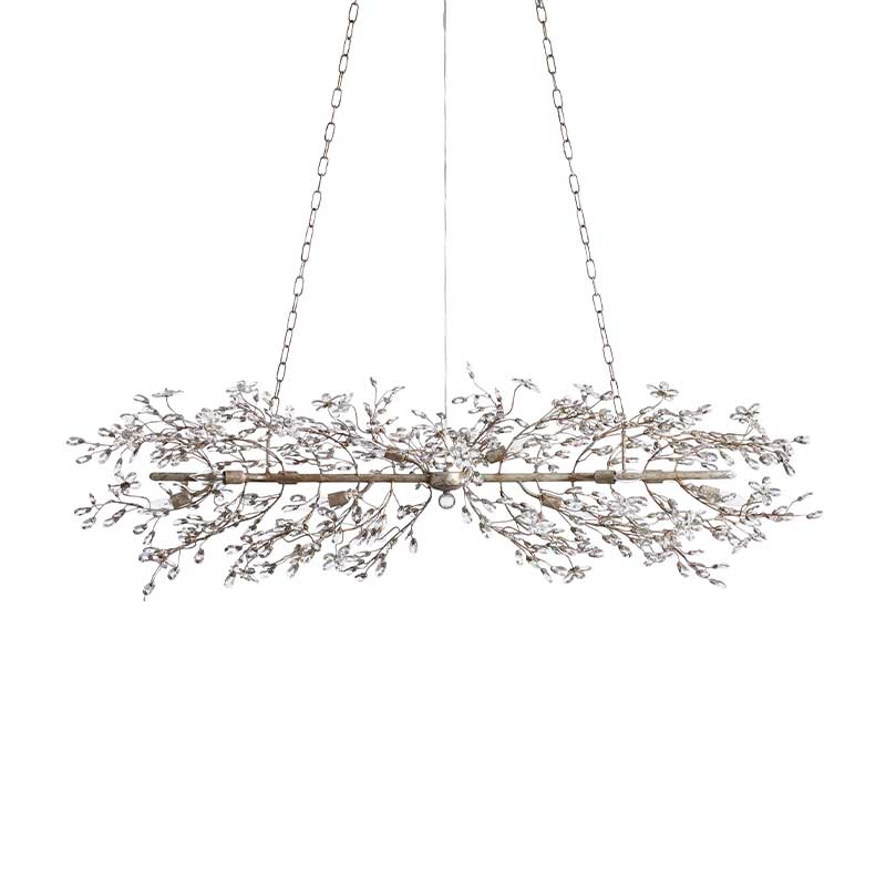 Fiore Linear Chandelier 43"51"68"