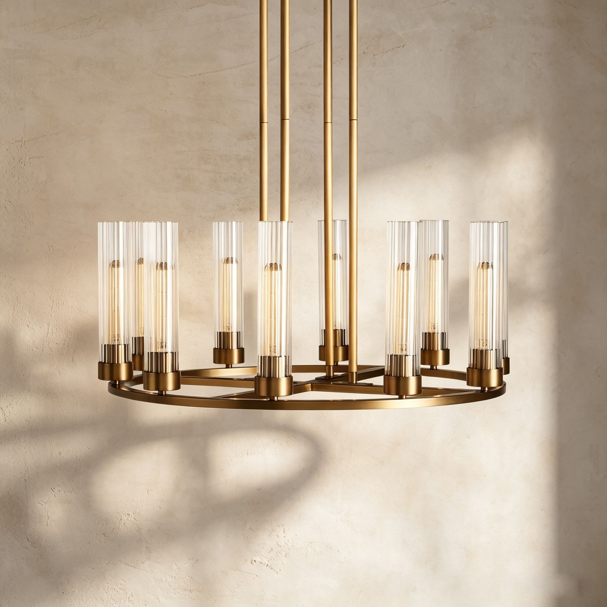 Andreas Round Chandelier 10/12 Light