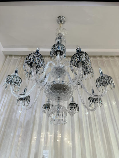 Elegant Crystal Chandelier in Italian Style for Bedroom and Living Room