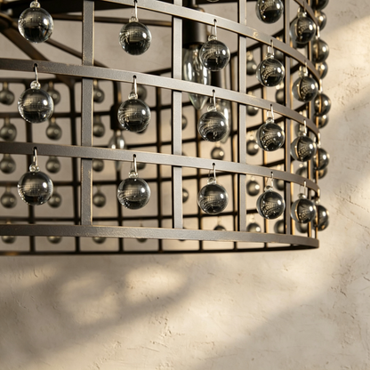 La Cage Round Chandelier 6/8/12 Light