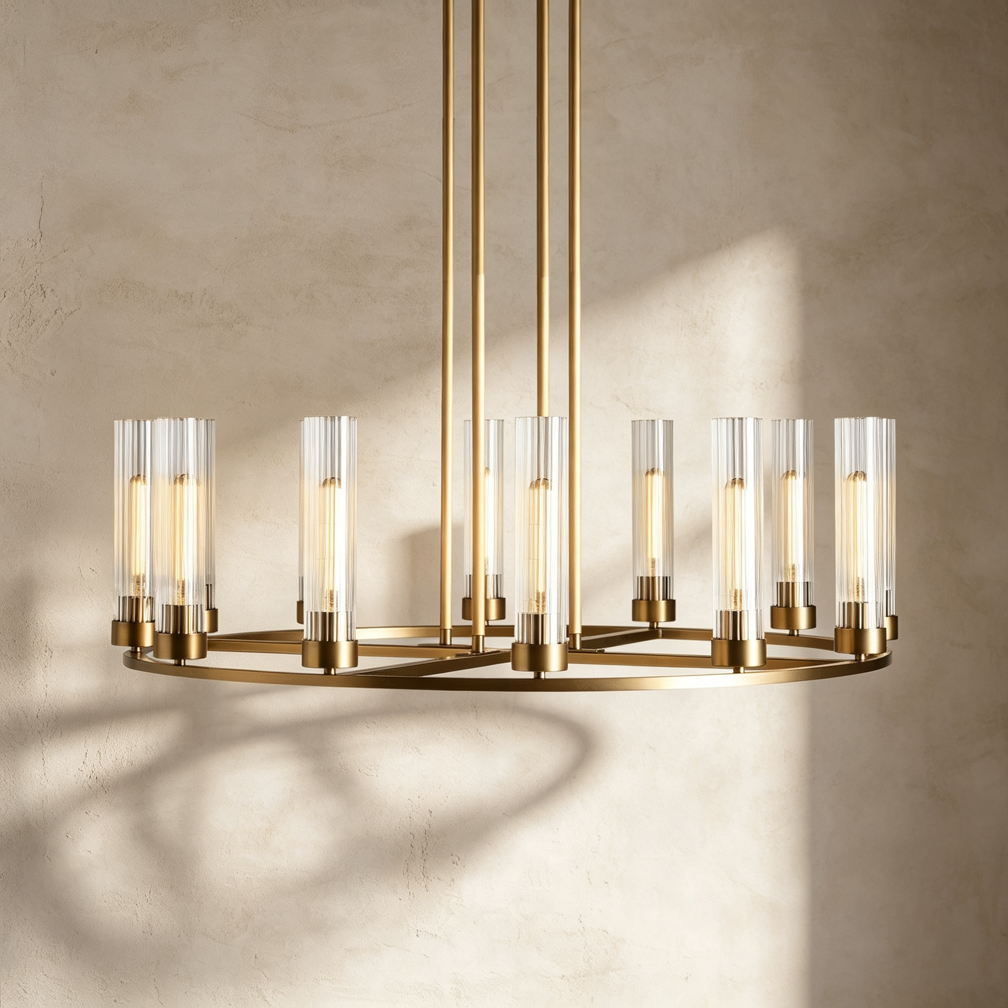 Andreas Round Chandelier 10/12 Light