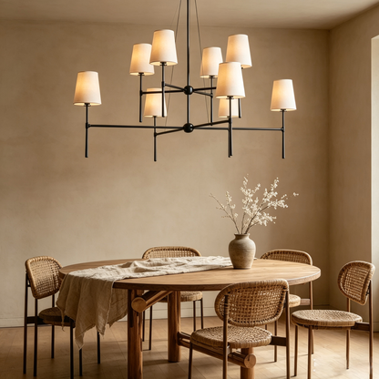 Rhodes 2-Tier Round Chandelier