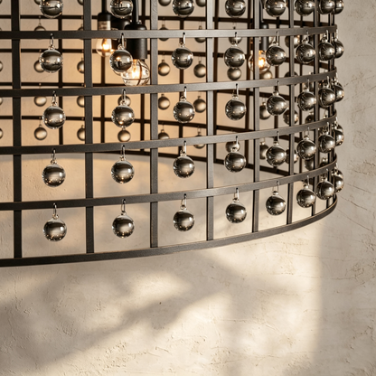 La Cage Round Chandelier 6/8/12 Light