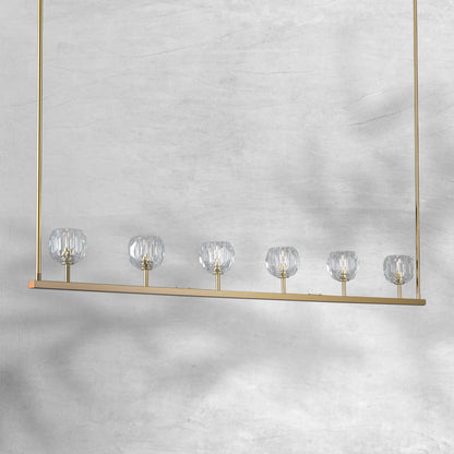 Bruma Ball Linear Chandelier 48” 60"