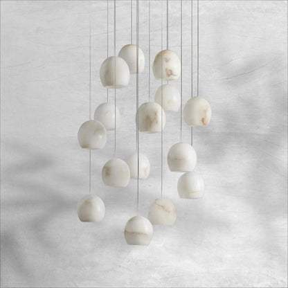 Maeva Round Chandelier 3/7/15/36 Light