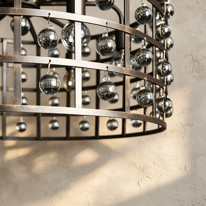 La Cage Round Chandelier 6/8/12 Light