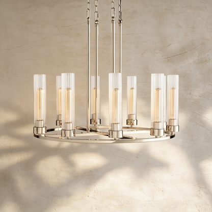 Andreas Round Chandelier 10/12 Light