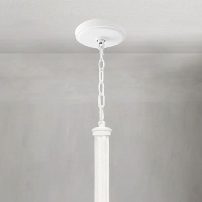 Fontara Dark Blue Reed Chandelier