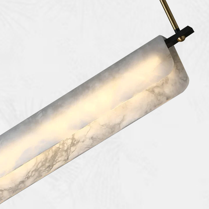Culoud Alabaster Linear Chandelier