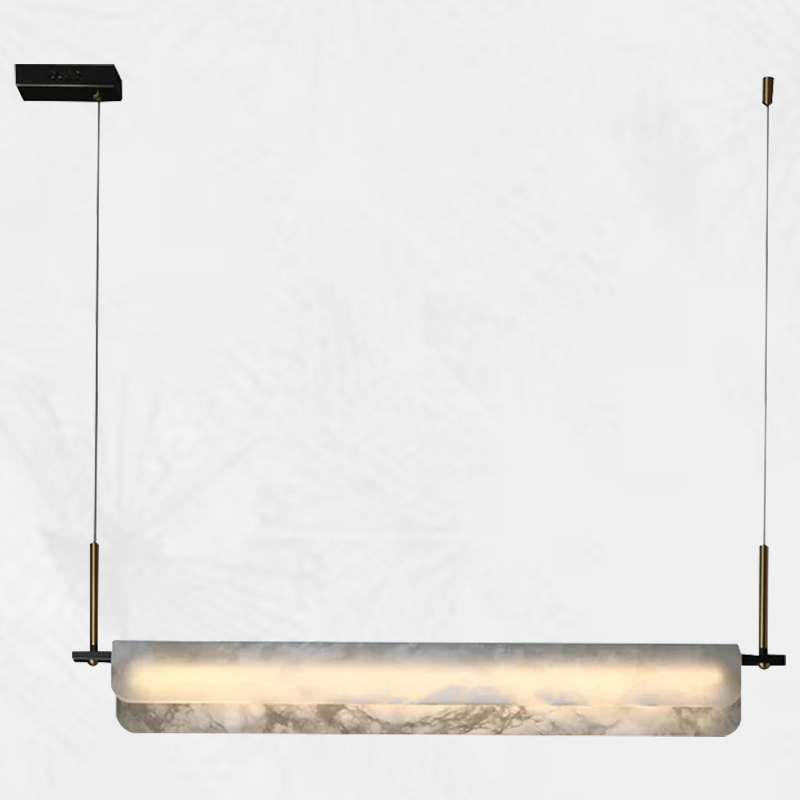 Culoud Alabaster Linear Chandelier
