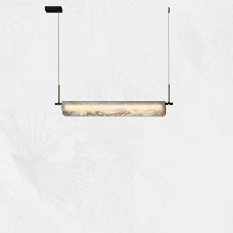 Culoud Alabaster Linear Chandelier