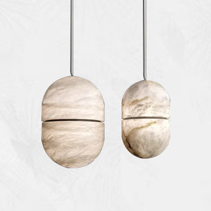 Culoud Alabaster Symmetry Mini Pendant Light