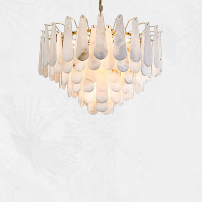 Culoud Alabaster Foyer Chandelier Lighting