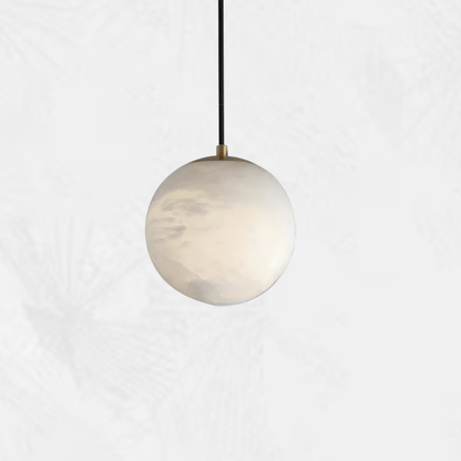 Culoud Alabaster Ball Pendant Light