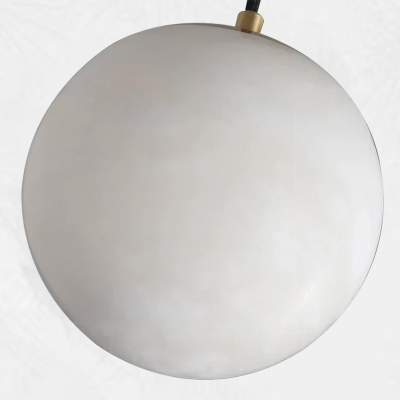 Culoud Alabaster Ball Pendant Light