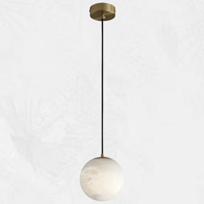 Culoud Alabaster Ball Pendant Light