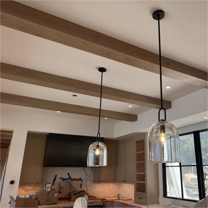 MechFriction Upscale Modern Cloche Pendant Light 5"D,8"D,10"D