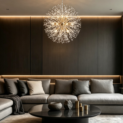 Dandelion Round Chandelier 22"30"43"
