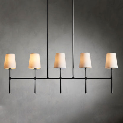 Rhodes Linear Chandelier 5 Light / 6 Light