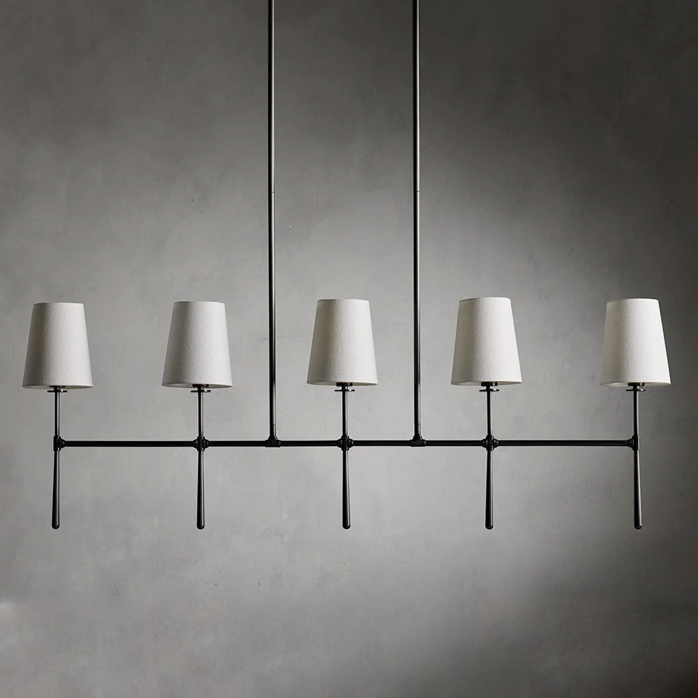 Rhodes Linear Chandelier 5 Light / 6 Light