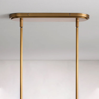 Denise Rhodes Linear Chandelier 5 Light / 6 Ligth