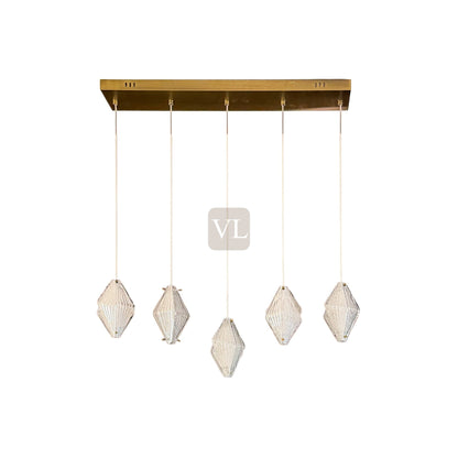Glass Art Chandelier
