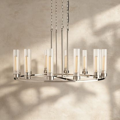 Andreas Round Chandelier 10/12 Light