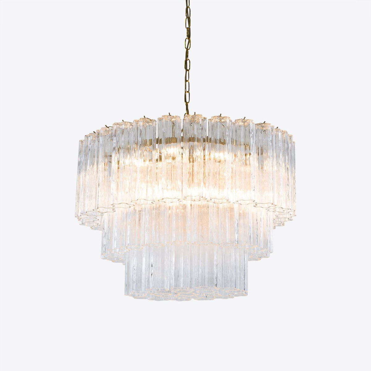 Medium Treviso Murano Chandelier 28"