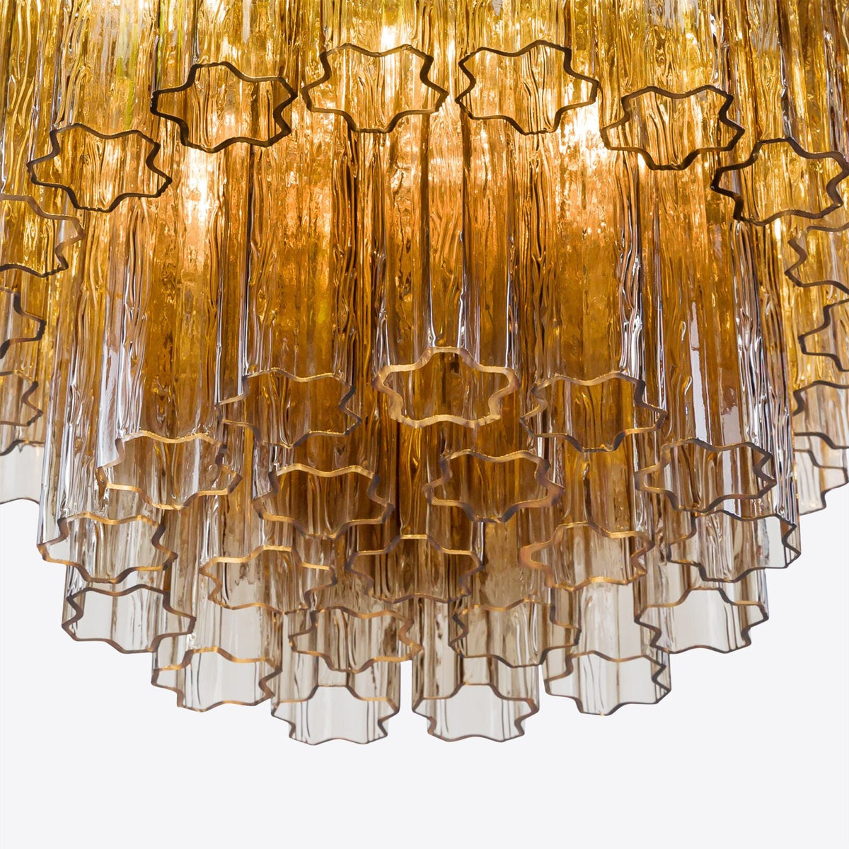 Medium Treviso Murano Chandelier 28"