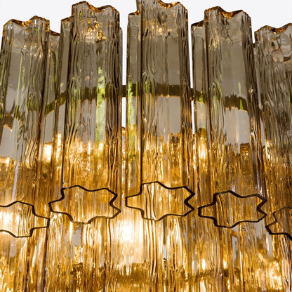 Medium Treviso Murano Chandelier 28"